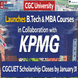 CGC University Launches B.Tech & MBA Courses in Collaboration with KPMG; CGCUET Scholarship Closes by January 31